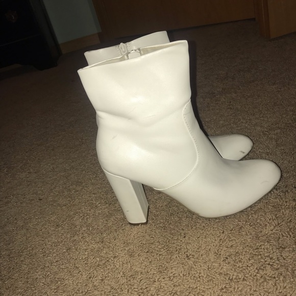 a new day Shoes - White boots